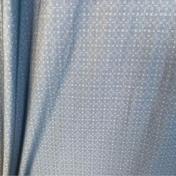 Hickey Freeman Blue Geo Design Short Sleeve Polo Shirt Size XXL - Picture 9 of 12